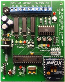 assembled controller board